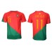 Billige Portugal Joao Felix #11 Hjemmetrøye VM 2022 Kortermet